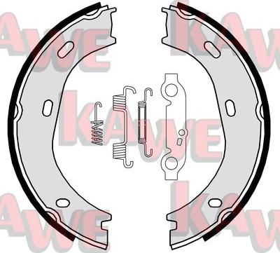 Kawe 01839 - Bremžu loku kompl., Stāvbremze adetalas.lv