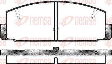 TRUPART DP41387RS - Bremžu uzliku kompl., Disku bremzes adetalas.lv