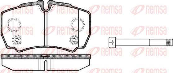 Kawe 0849 10 - Bremžu uzliku kompl., Disku bremzes adetalas.lv