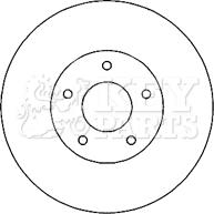 Key Parts KBD4821 - Bremžu diski adetalas.lv