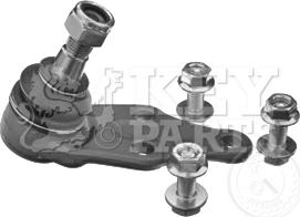 Key Parts KBJ5421 - Balst / Virzošais šarnīrs adetalas.lv