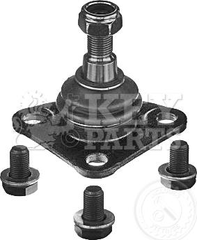 Key Parts KBJ5542 - Balst / Virzošais šarnīrs adetalas.lv