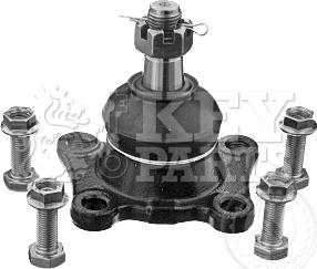 Key Parts KBJ5327 - Balst / Virzošais šarnīrs adetalas.lv