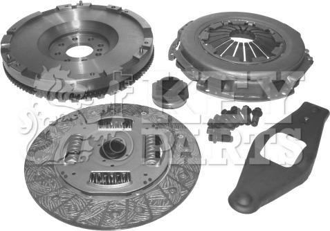 Key Parts KCF1001 - Pārveidošanas komplekts, Sajūgs adetalas.lv