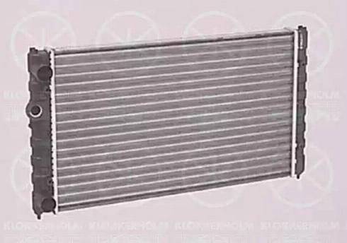 Klokkerholm 6607302023 - Radiators, Motora dzesēšanas sistēma adetalas.lv