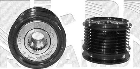 KM International FI11190 - Piedziņas skriemelis, Ģenerators adetalas.lv