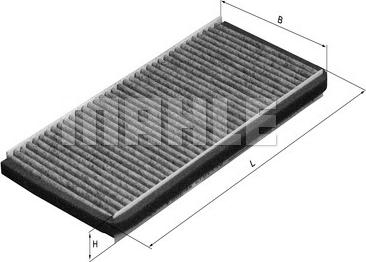 KNECHT LAK 448 - Filtrs, Salona telpas gaiss adetalas.lv