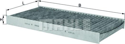 KNECHT LAK 117 - Filtrs, Salona telpas gaiss adetalas.lv