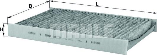 KNECHT LAK 138 - Filtrs, Salona telpas gaiss adetalas.lv