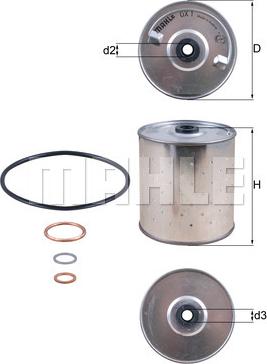 KNECHT OX 1D - Eļļas filtrs adetalas.lv