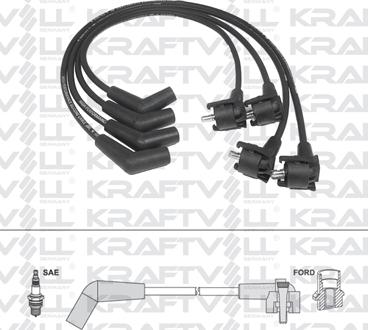 KRAFTVOLL GERMANY 05070311 - Augstsprieguma vadu komplekts adetalas.lv