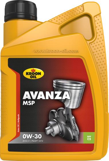 Kroon OIL AvanzaMSP0W30 - Motoreļļa adetalas.lv