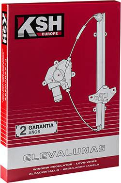 KSH EUROPE 1830.40017MA - Stikla pacelšanas mehānisms adetalas.lv