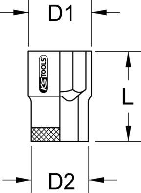 KS Tools BT541061 - Galatslēg. maiņgalviņa, vad. vārsts (sad. vārpstas regulat.) adetalas.lv