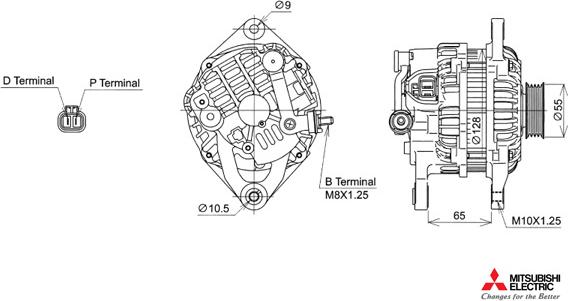 KUTNAK AUTOMOTIVE 722449/M - Ģenerators adetalas.lv