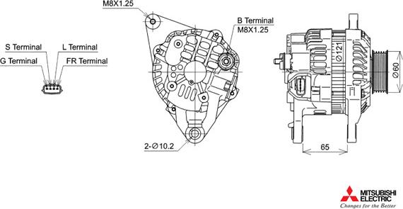 KUTNAK AUTOMOTIVE 722487/M - Ģenerators adetalas.lv