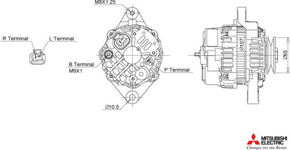 KUTNAK AUTOMOTIVE 722347/M - Ģenerators adetalas.lv