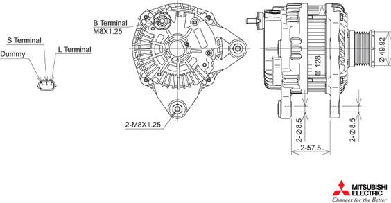 KUTNAK AUTOMOTIVE 722361/M - Ģenerators adetalas.lv