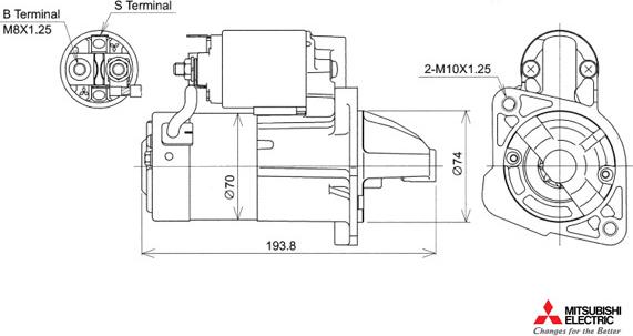 KUTNAK AUTOMOTIVE 722721/M - Starteris adetalas.lv