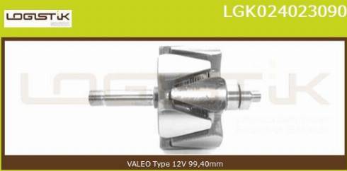 LGK LGK024023090 - Rotors, Ģenerators adetalas.lv