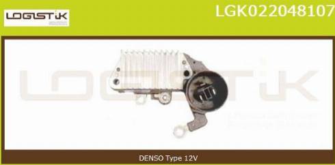 LGK LGK022048107 - Ģeneratora sprieguma regulators adetalas.lv