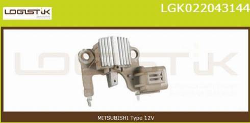 LGK LGK022043144 - Ģeneratora sprieguma regulators adetalas.lv