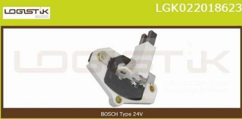 LGK LGK022018623 - Ģeneratora sprieguma regulators adetalas.lv