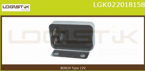 LGK LGK022018158 - Ģeneratora sprieguma regulators adetalas.lv