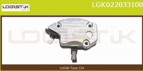 LGK LGK022033100 - Ģeneratora sprieguma regulators adetalas.lv