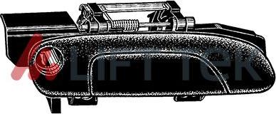 Lift-Tek LT8084302 - Durvju rokturis adetalas.lv