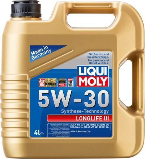 Liqui Moly P003760 - Motoreļļa adetalas.lv