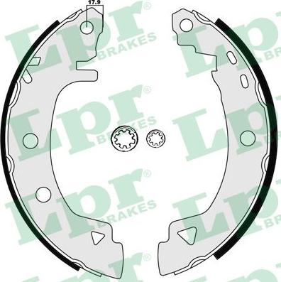 LPR 04920B - Bremžu loku komplekts adetalas.lv