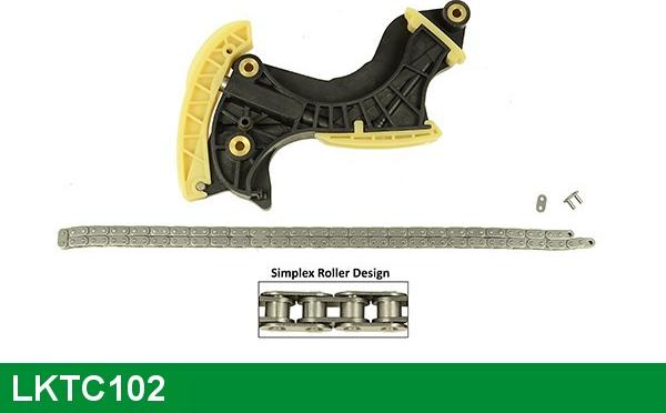 LUCAS LKTC102 - Sadales vārpstas piedziņas ķēdes komplekts adetalas.lv