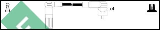 LUCAS LUC4484 - Augstsprieguma vadu komplekts adetalas.lv
