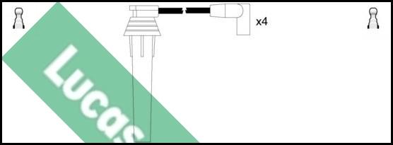 LUCAS LUC4570 - Augstsprieguma vadu komplekts adetalas.lv