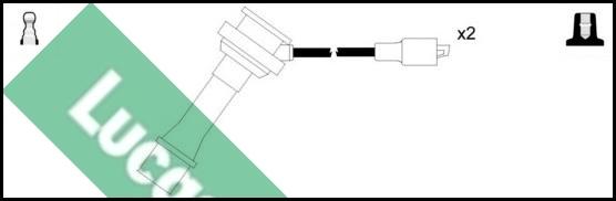 LUCAS LUC4660 - Augstsprieguma vadu komplekts adetalas.lv
