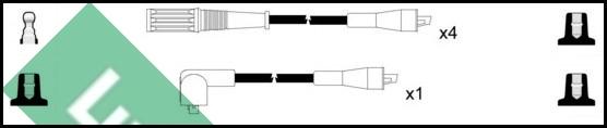 LUCAS LUC4060 - Augstsprieguma vadu komplekts adetalas.lv
