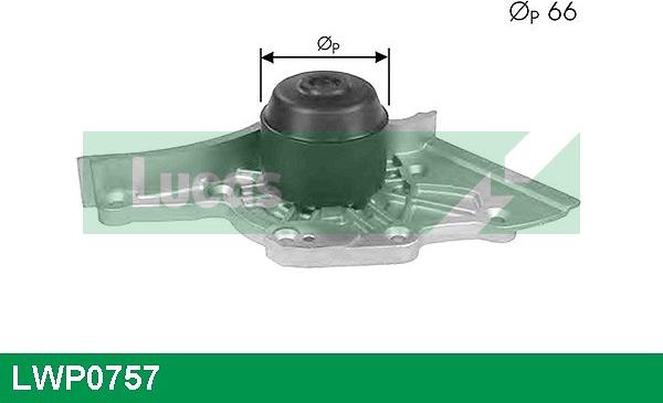 LUCAS LWP0757 - Ūdenssūknis adetalas.lv