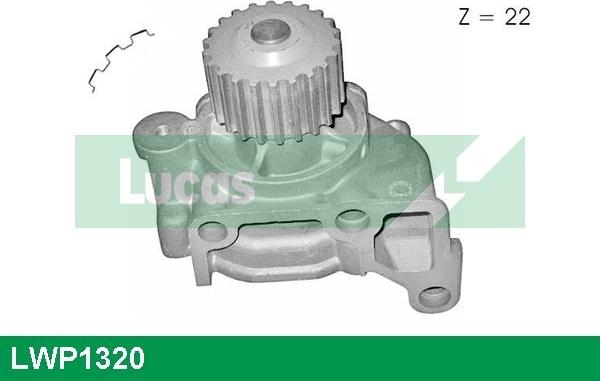 LUCAS LWP1320 - Ūdenssūknis adetalas.lv