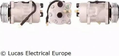 Lucas Electrical ACP127 - Kompresors, Gaisa kond. sistēma adetalas.lv