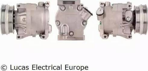 Lucas Electrical ACP281 - Kompresors, Gaisa kond. sistēma adetalas.lv