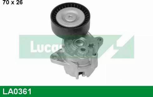 Lucas Engine Drive LA0361 - Siksnas spriegotājs, Ķīļsiksna adetalas.lv