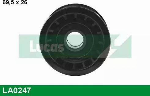 Lucas Engine Drive LA0247 - Parazīt / Vadrullītis, Ķīļrievu siksna adetalas.lv