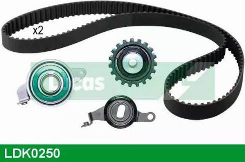 Lucas Engine Drive LDK0250 - Zobsiksnas komplekts adetalas.lv