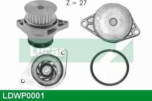 Lucas Engine Drive LDWP0001 - Ūdenssūknis adetalas.lv