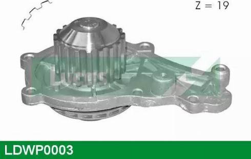 Lucas Engine Drive LDWP0003 - Ūdenssūknis adetalas.lv