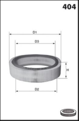 Lucas Filters LFAF115 - Gaisa filtrs adetalas.lv