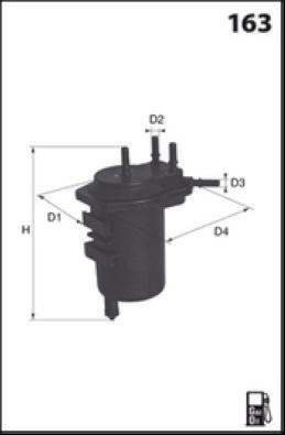 Lucas Filters LFDF135 - Degvielas filtrs adetalas.lv