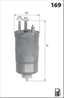 Lucas Filters LFDF228 - Degvielas filtrs adetalas.lv