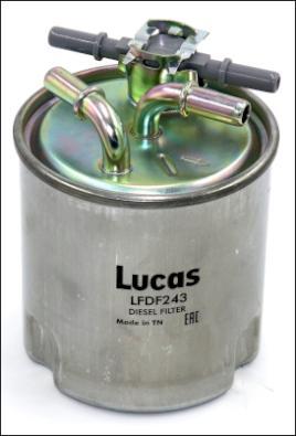 Lucas Filters LFDF243 - Degvielas filtrs adetalas.lv